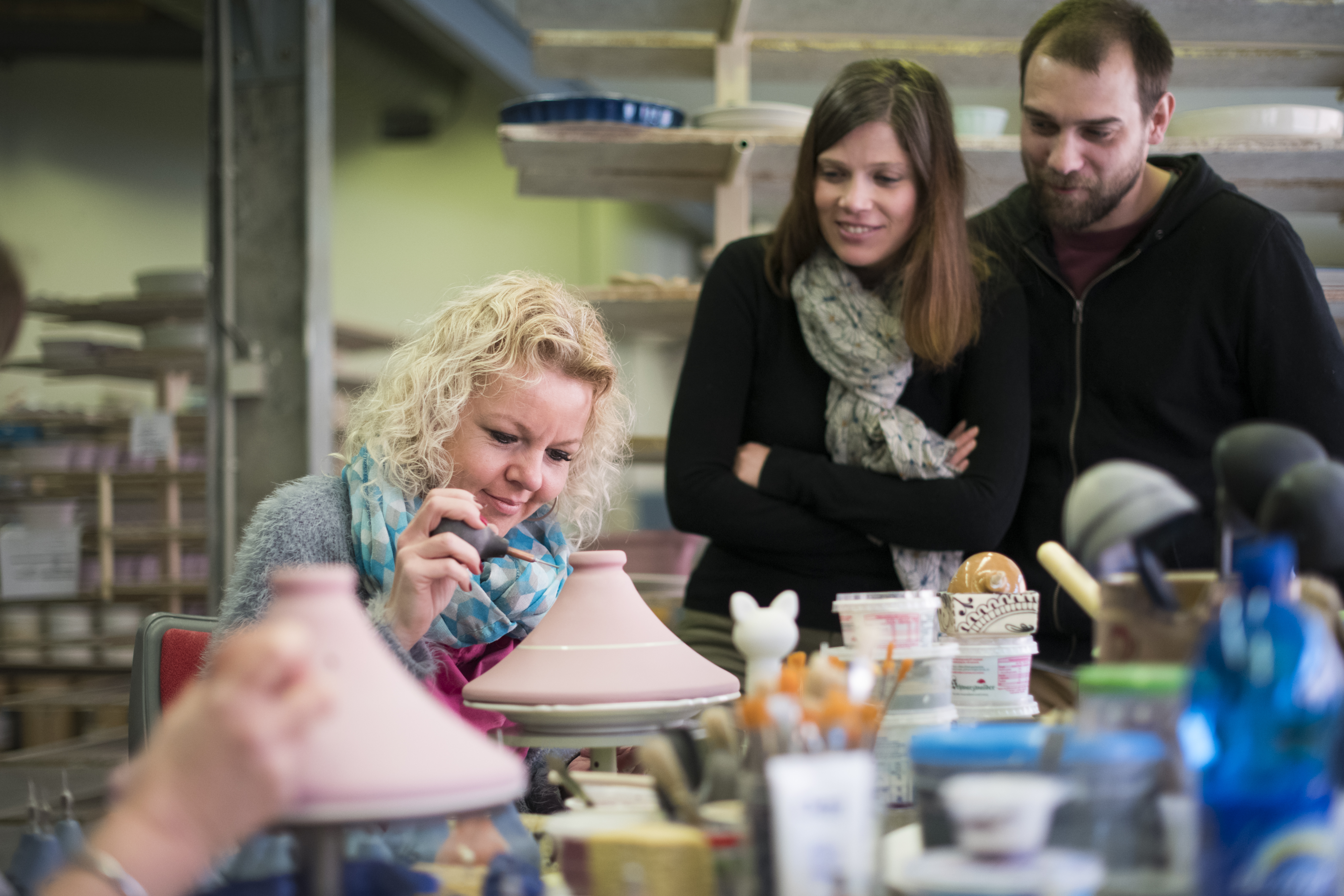 Atelier de potier Soufflenheim - crédit Cyrille Fleckinger