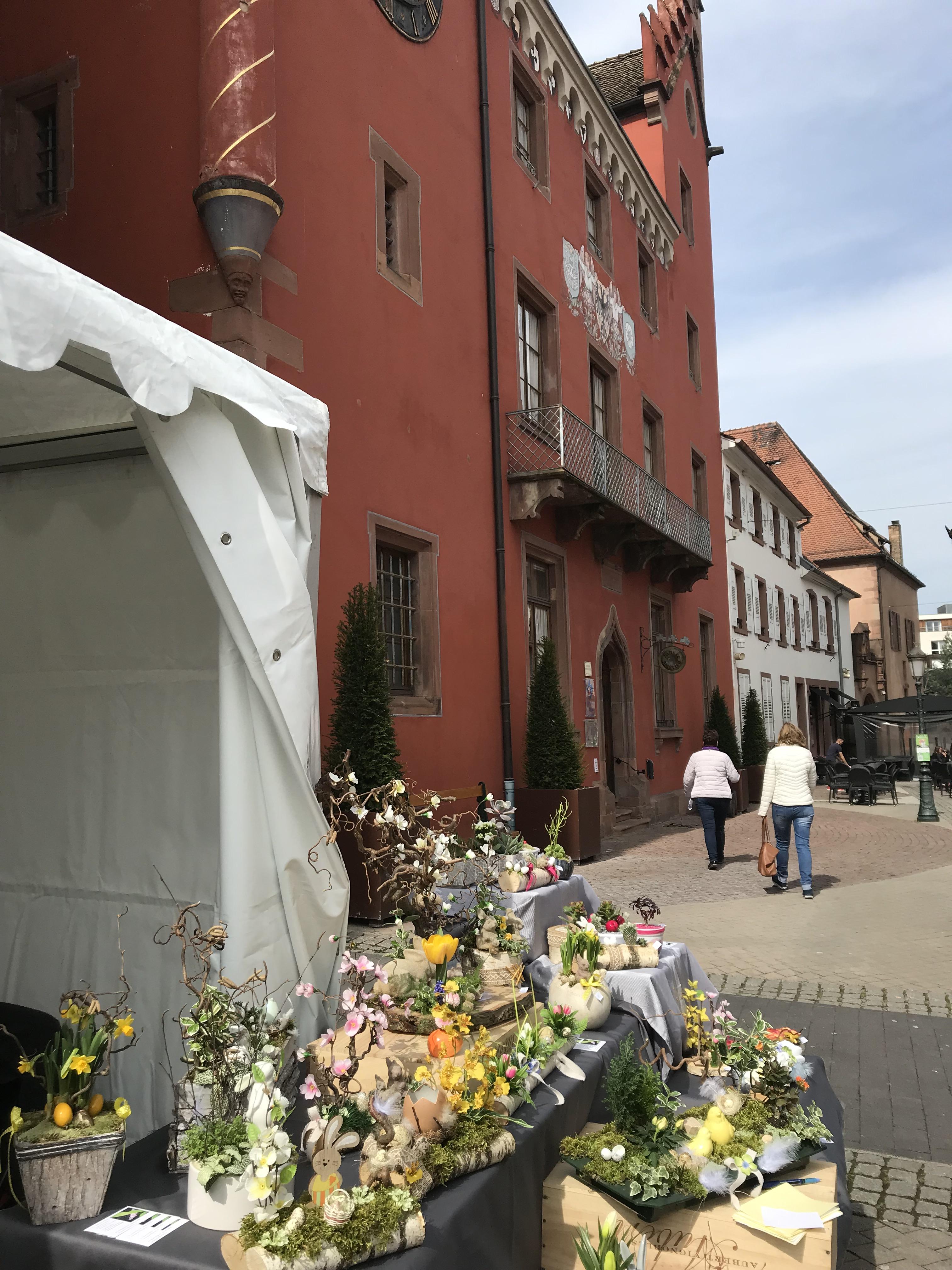Spring market in Haguenau