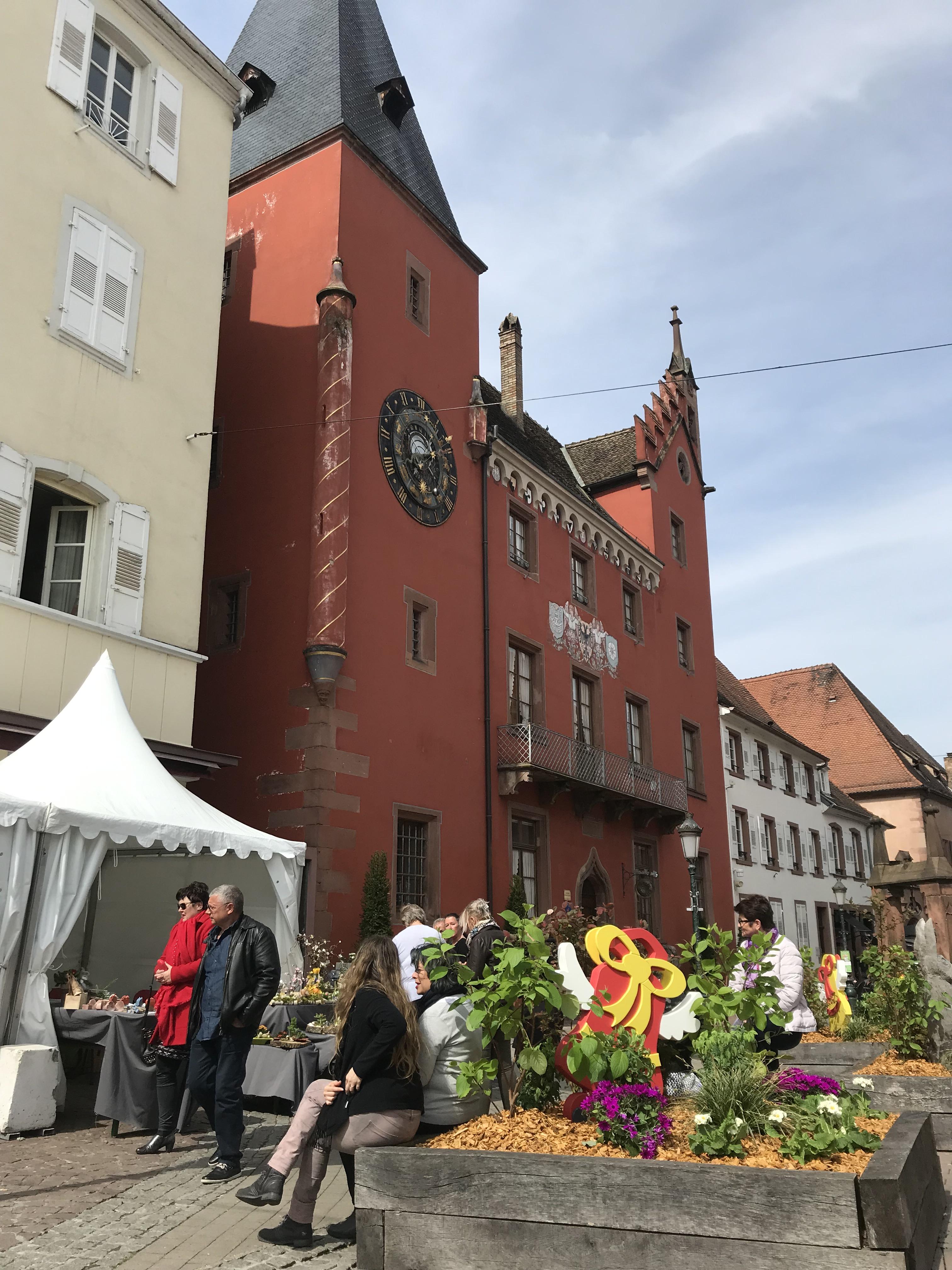 Spring market in Haguenau