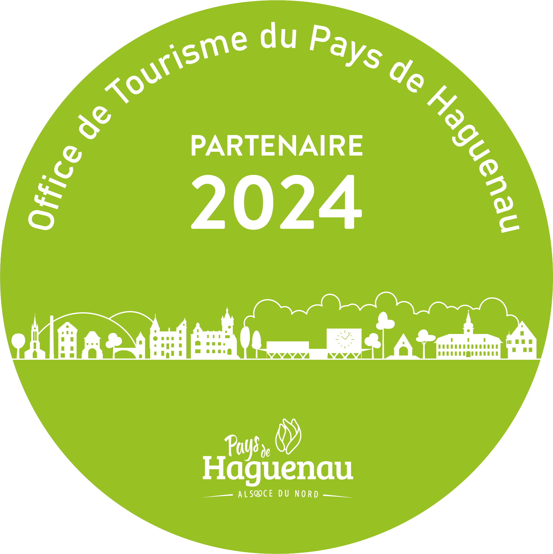 The 2024 partners of the Pays de Haguenau Tourist Office