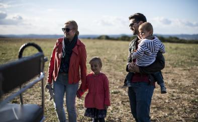 Family nature outing - credit Cyrille Fleckinger