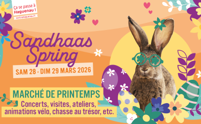 Affiche de Sandhaas Spring, la fête du printemps à Haguenau