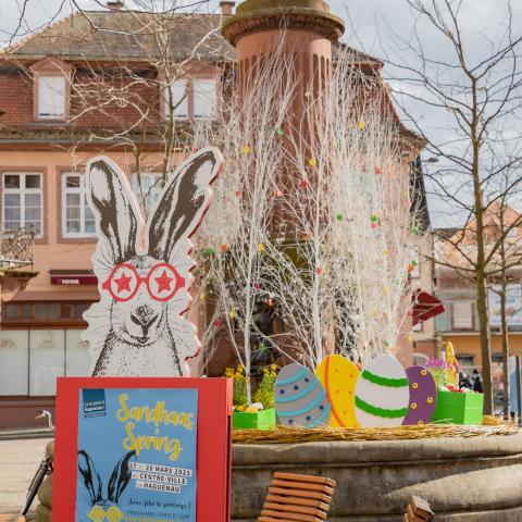 Sandhaas Spring - Fontaine aux Dauphins © Ville de Haguenau