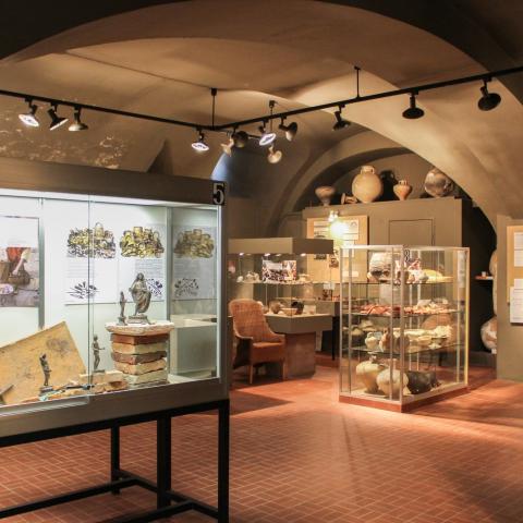 Zelfgeleide rondleiding door het Archeologisch Museum van Brumath ©Archeologisch Museum/OTP