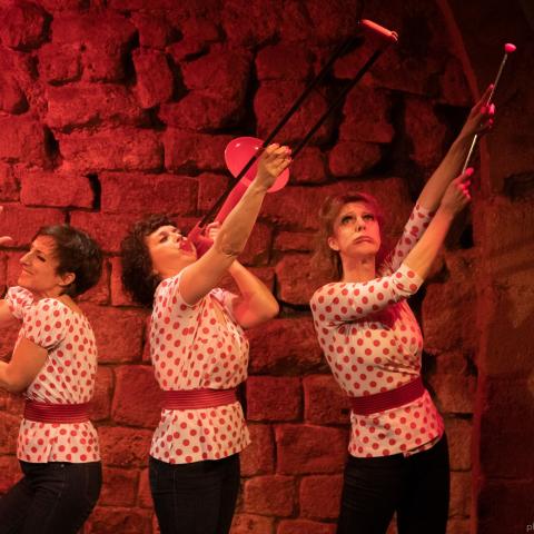 Les Swinging Poules ©Paule Thomas