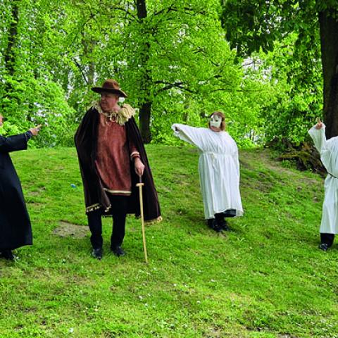 dramatisierter Besuch „Leben in Tiefenthal“ ©Stadt Bischwiller