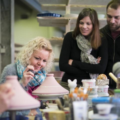 Atelier de potier Soufflenheim - crédit Cyrille Fleckinger