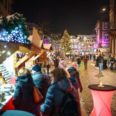 Ambiance au Marché de Noël de Haguenau