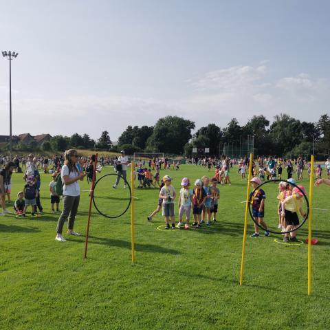 Journée olympique : olympiades maternelles © Ville de Haguenau