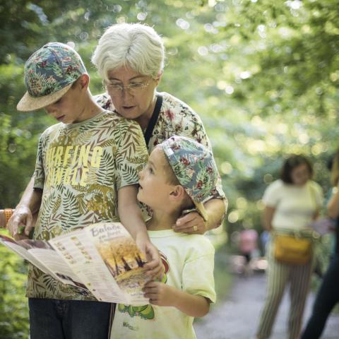 Wandeling in het bos van de Haagnau ©Cyrille Fleckinger