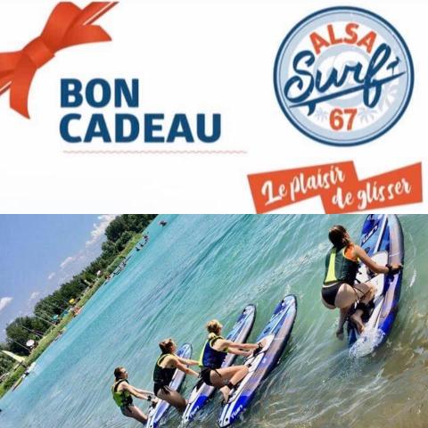 Cadeaubon elektrisch surfen © Alsa surf