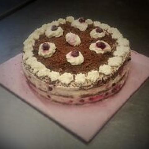 gâteau forêt noire © Photo restaurant Cassegegraine Tripadvisor