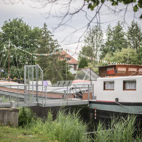 Schippersmuseum in Offendorf - Een meisje in de Elzas