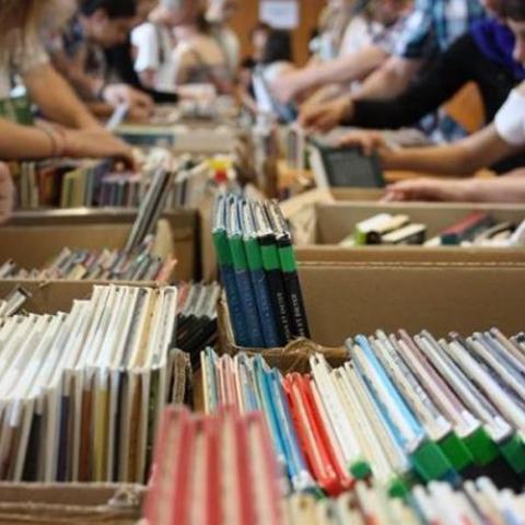 Große Braderie von Händlern in Haguenau