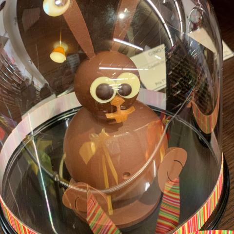 Chocolate bunnies from the Stoffel chocolate factory in Haguenau